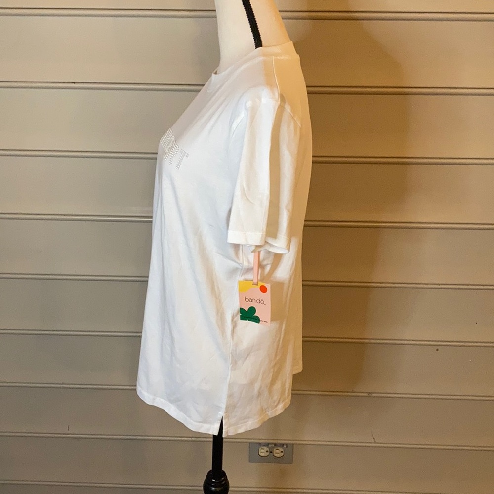 NWT Ban.do Introvert Retro Graphic T Shirt Cotton - Picture 5 of 9